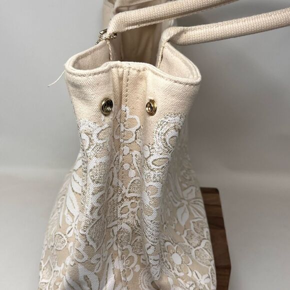 Oscar de la Renta Bag Niemen Marcus Target Canvas Bag - Picture 5 of 12